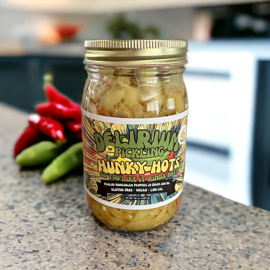Hunky Hots (Pickled Hungarian Peppers)