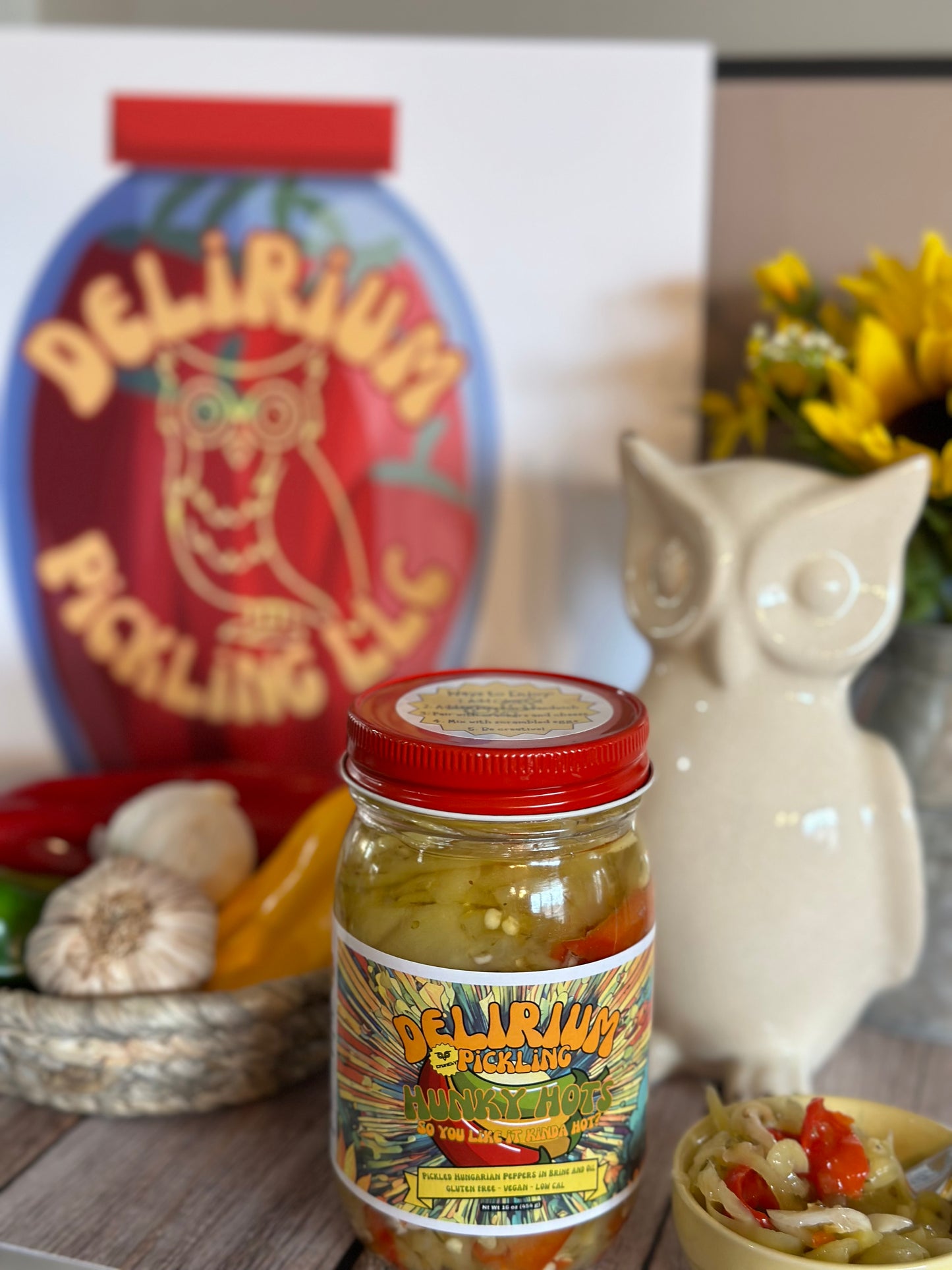 Hunky Hots (Pickled Hungarian Peppers)