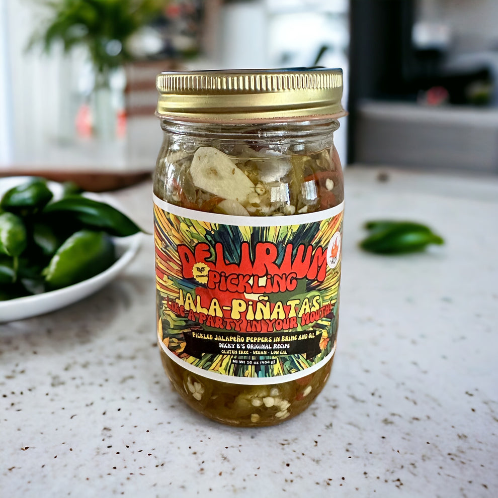 JalaPinatas (Pickled Jalapeno Peppers)